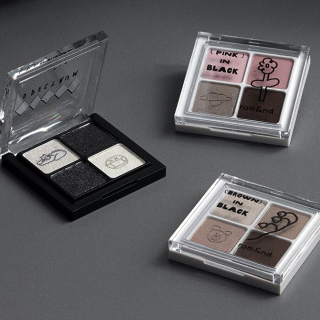 ROMAND Better Than Eyes Shadow Palette #BlackSpectrum | Kool Seoul