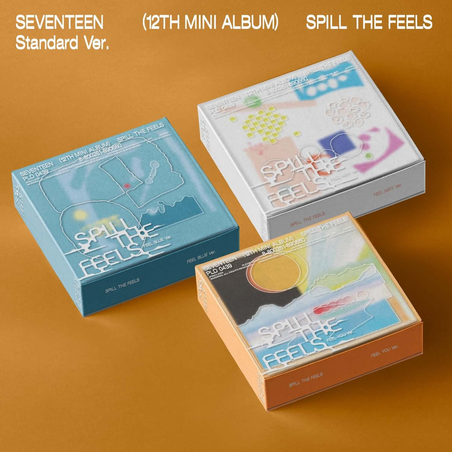Seventeen - 12th Mini Album 'Spill The Feels' (Random 1 Of 3) - Kpop Album