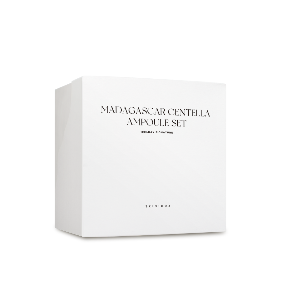 SKIN1004 Madagascar Centella Ampoule Set - 1004 Day Signature packaging