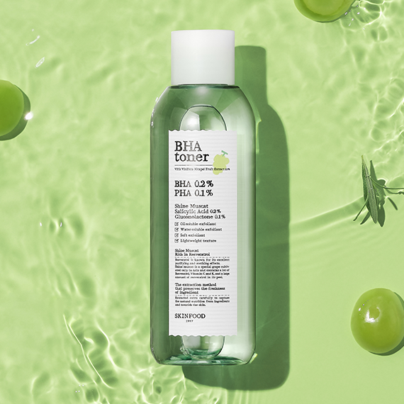 Skinfood Shine Muscat Bha Toner 200ml
