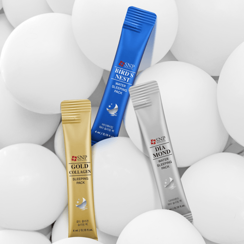 Snp ビューティー バードズネスト ウォータースリーピングパック 4ml*20個