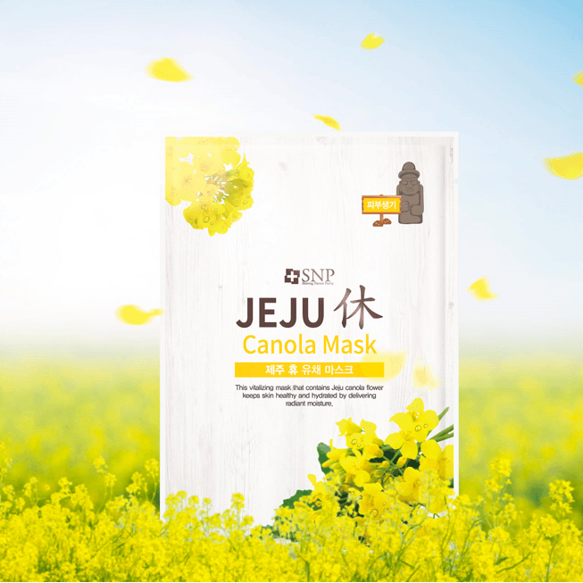 Snp Beauty Jeju Rest Canola Mask 22ml*10ea