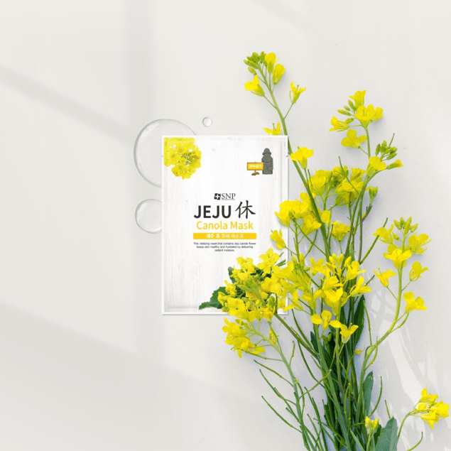 Snp Beauty Jeju Rest Canola Mask 22ml*10ea