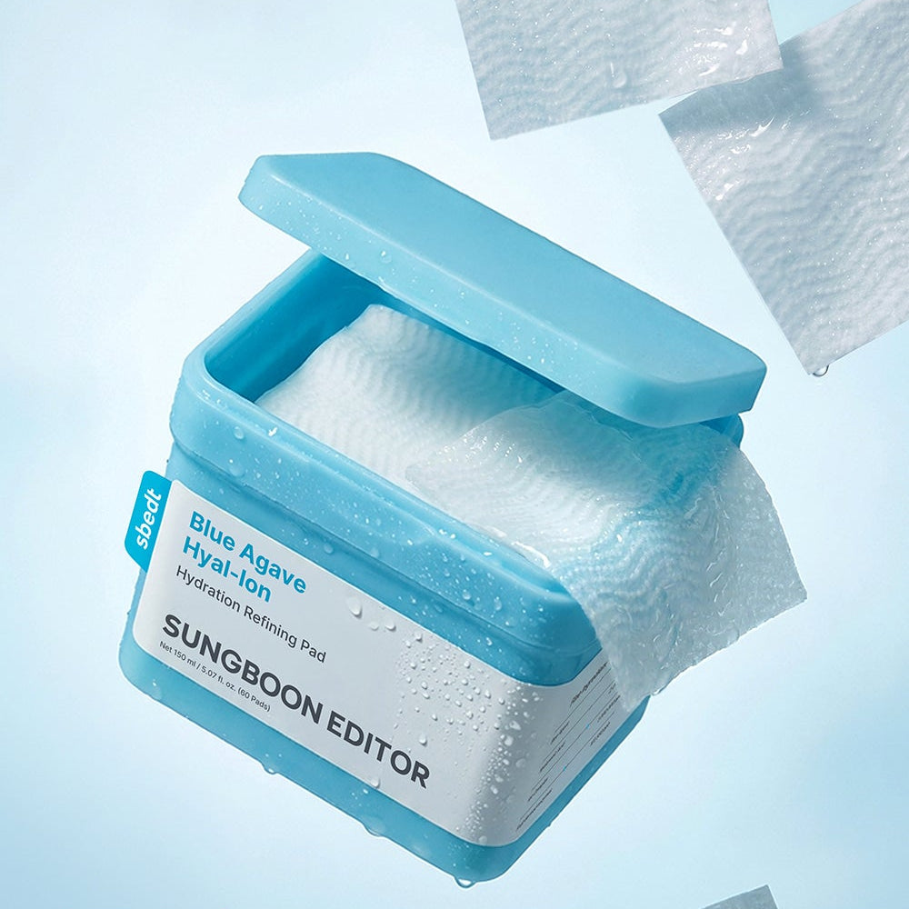 Sungbooneditor Blue Agave Hyaluronic Acid Moisture Pad 80ea