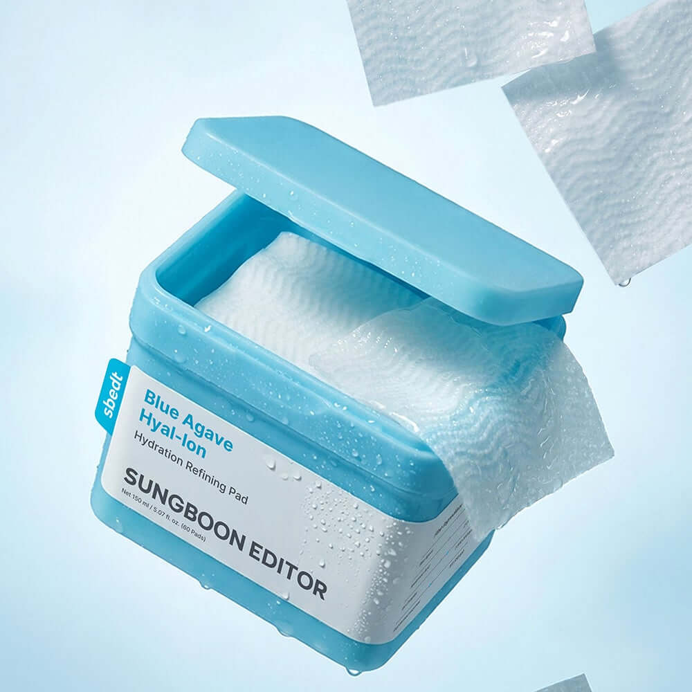 Sungbooneditor Blue Agave Hyaluronic Acid Moisture Pad 80ea