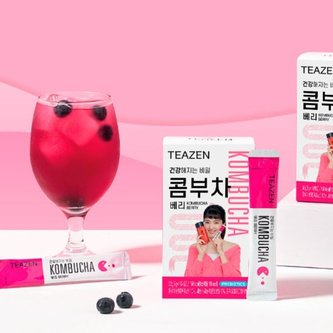 Teazen Kombucha Berry 10 Sticks