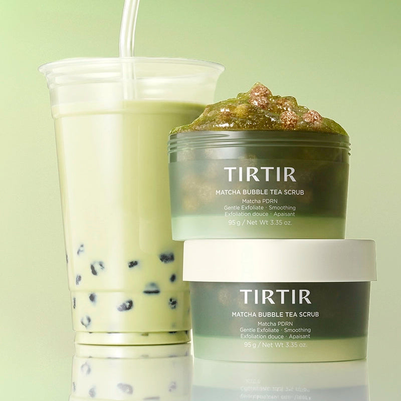 TIRTIR Matcha Bubble Tea Scrub 95g