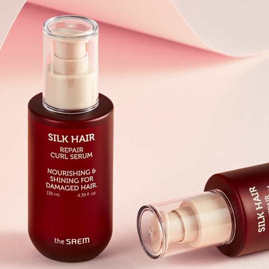 The Saem Silk Hair Repair Curl Serum 130ml