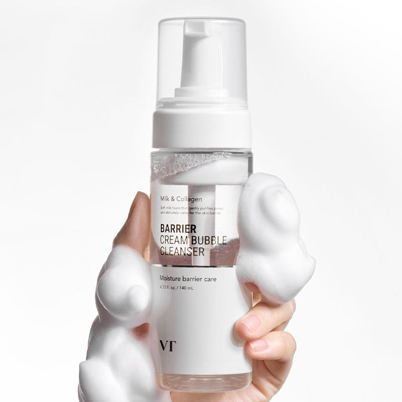 Vt Cosmetic Barrier Cream Bubble Cleanser 140ml