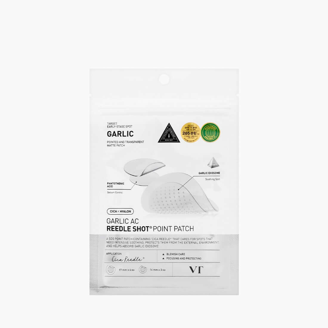 Vt Cosmetics Garlic Ac Riddle Shot Point Patch 9EA