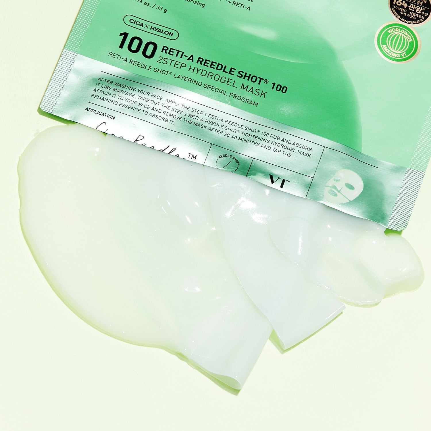 Vt Cosmetics Reti-A Riddleshot 100 2-Step Hydrogel Mask (4 Sheets)