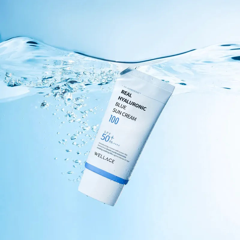 Wellage Real Hyaluronic Blue Sunscreen 50ml