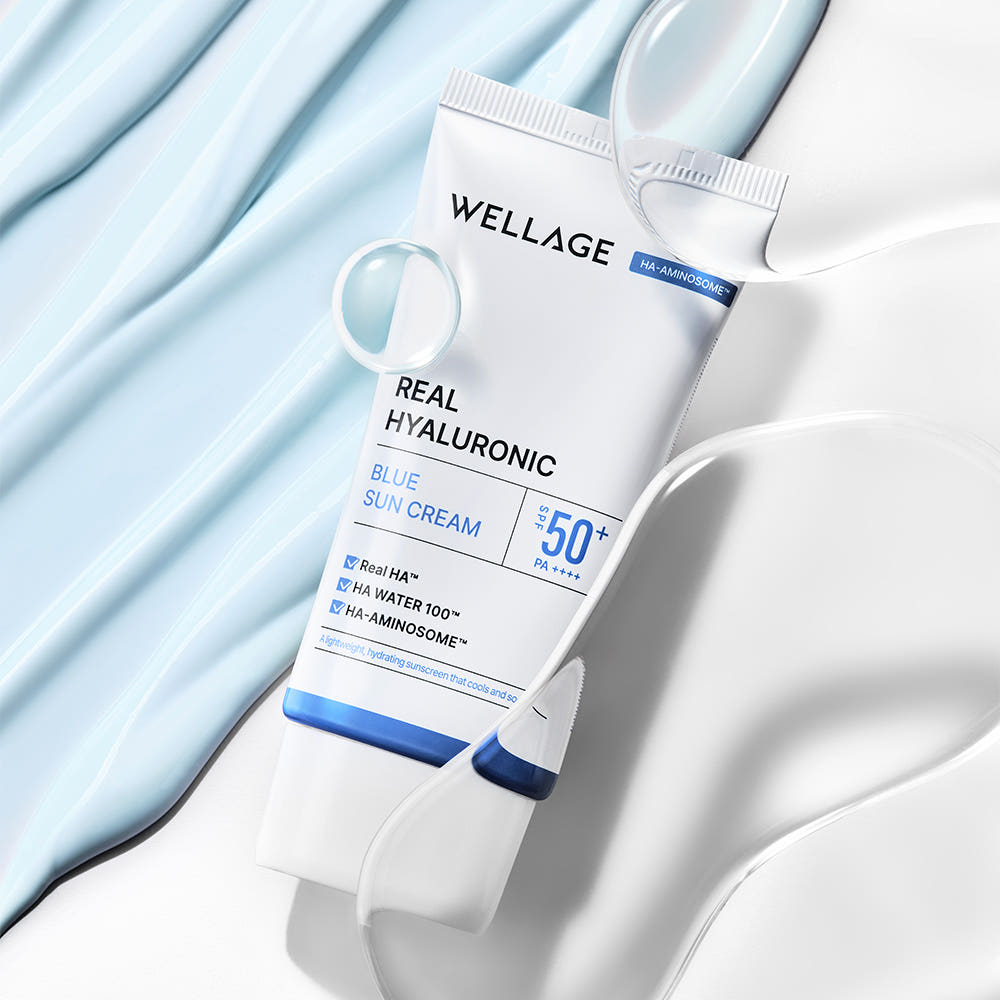 Wellage Real Hyaluronic Blue Sunscreen 50ml