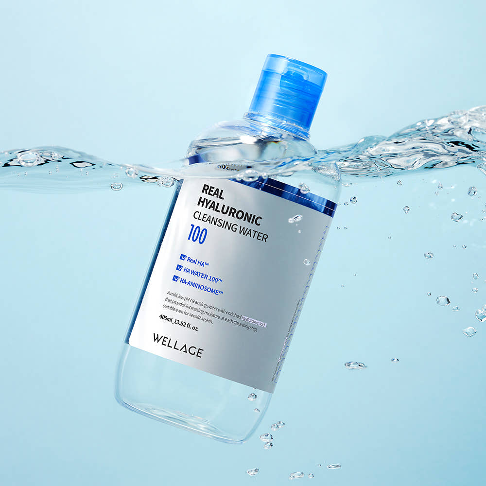 Wellage Real Hyaluronic Cleansing Water 400ml