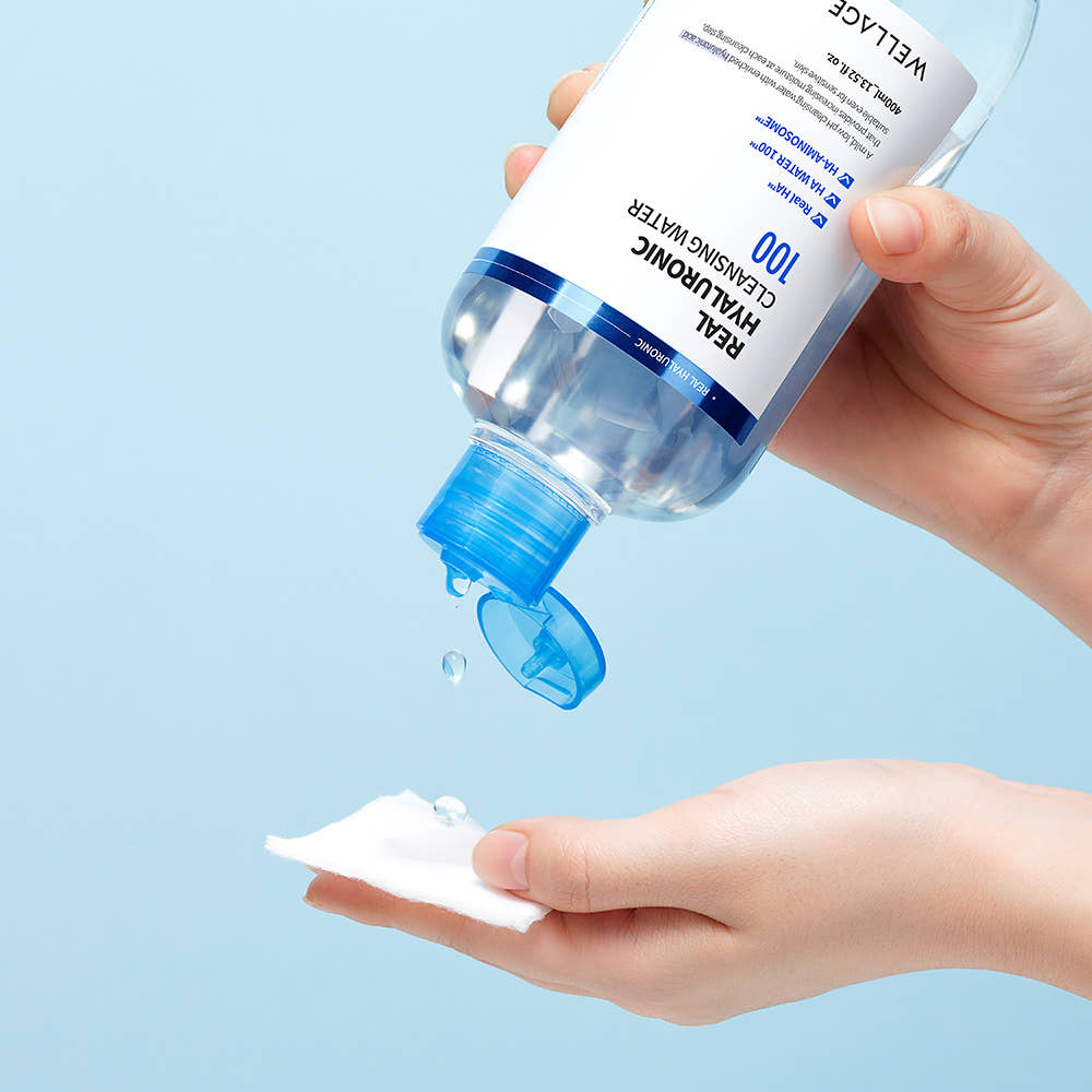 Wellage Real Hyaluronic Cleansing Water 400ml