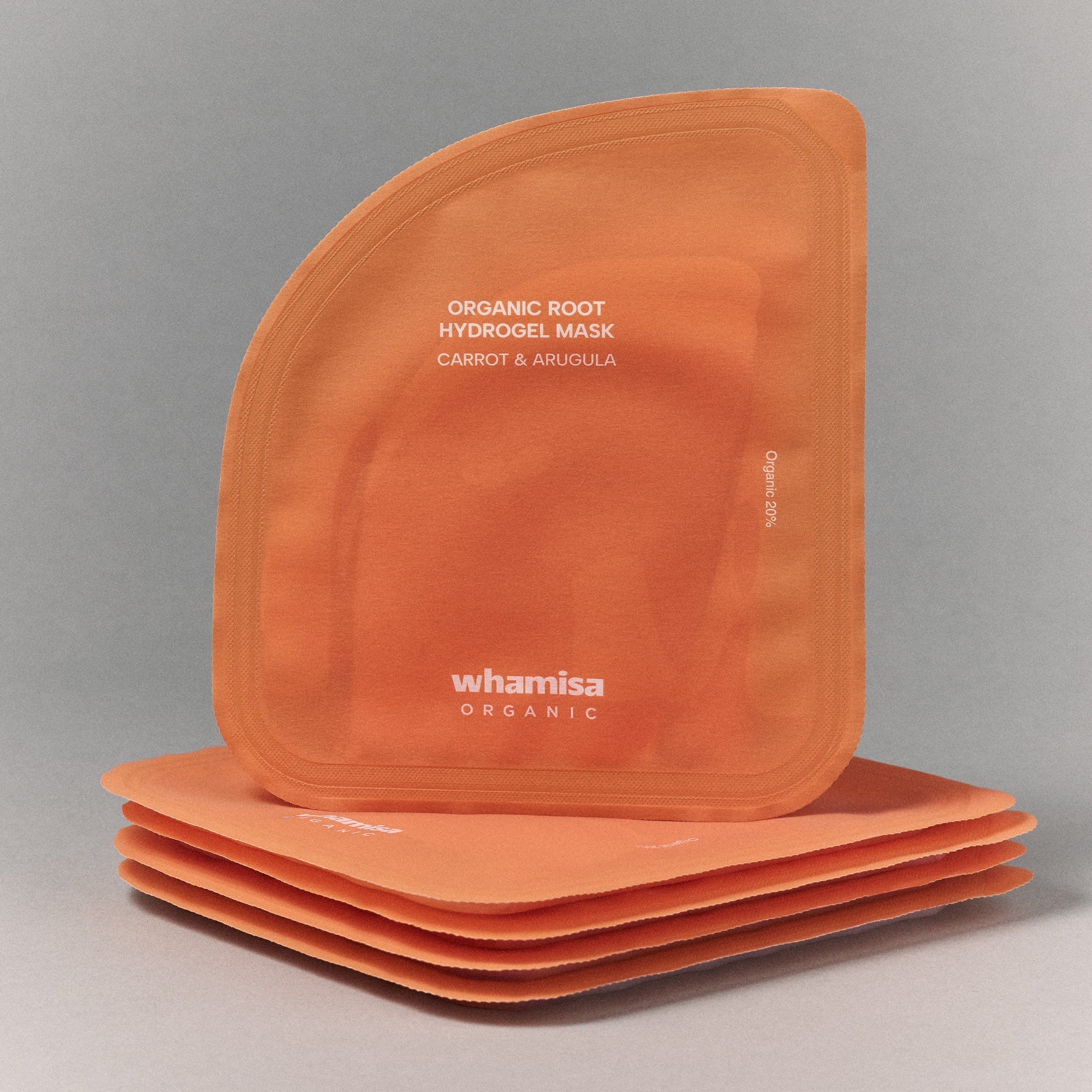 WHAMISA Organic Root Hydrogel Mask Carrot & Arugula