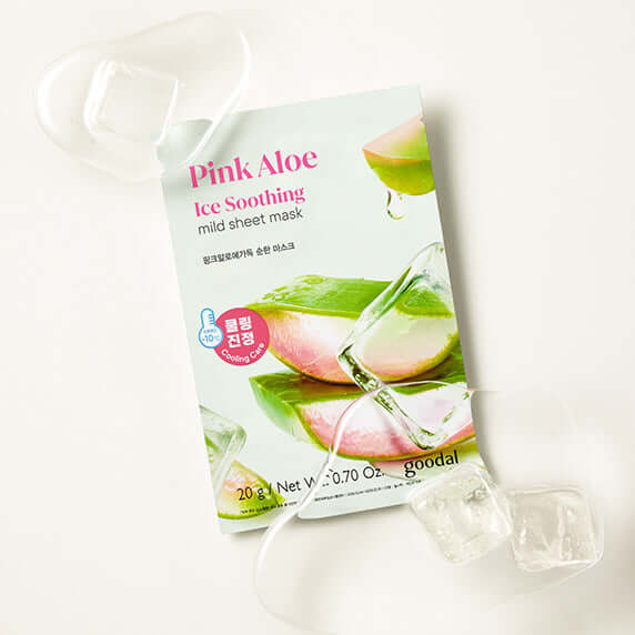 Goodal Gentle Mask (Pink Aloe/Green Apple/Rice/Tea Tree/Green Tea/Yuzu)