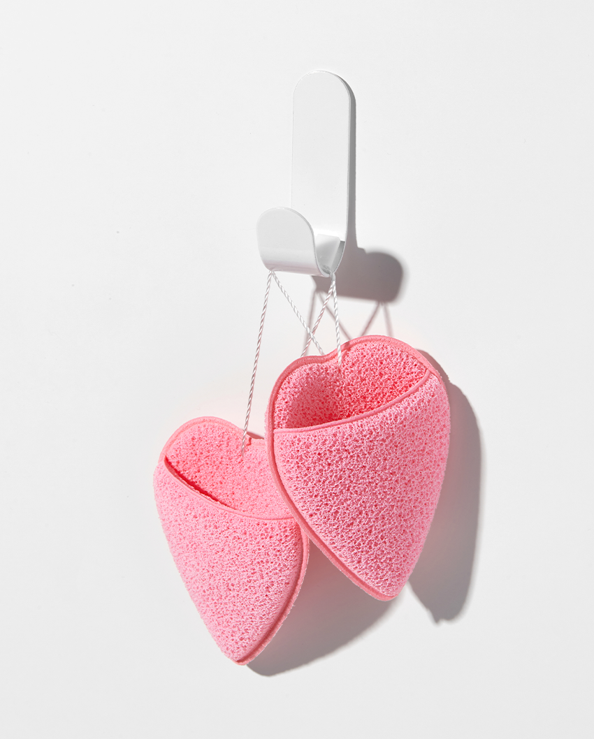 APRILSKIN Heart Shape Cleansing Puff