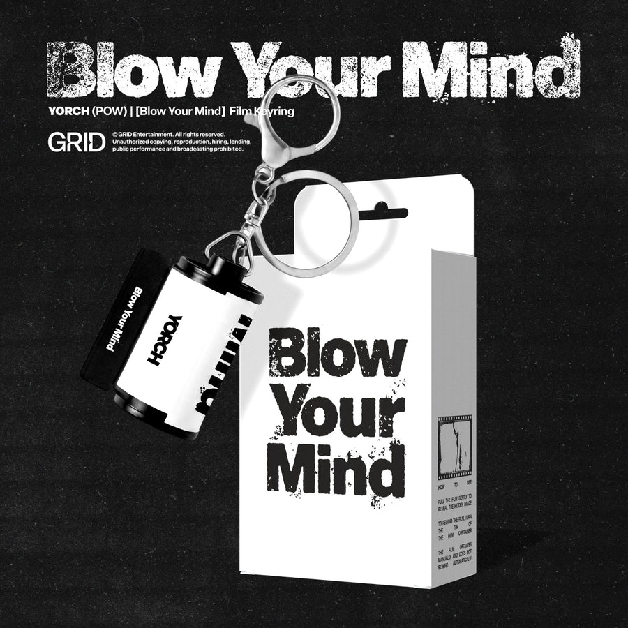 YORCH - YORCH (POW) - 'Blow Your Mind' Film Keyring (LIGHT Ver.) - Album Kpop
