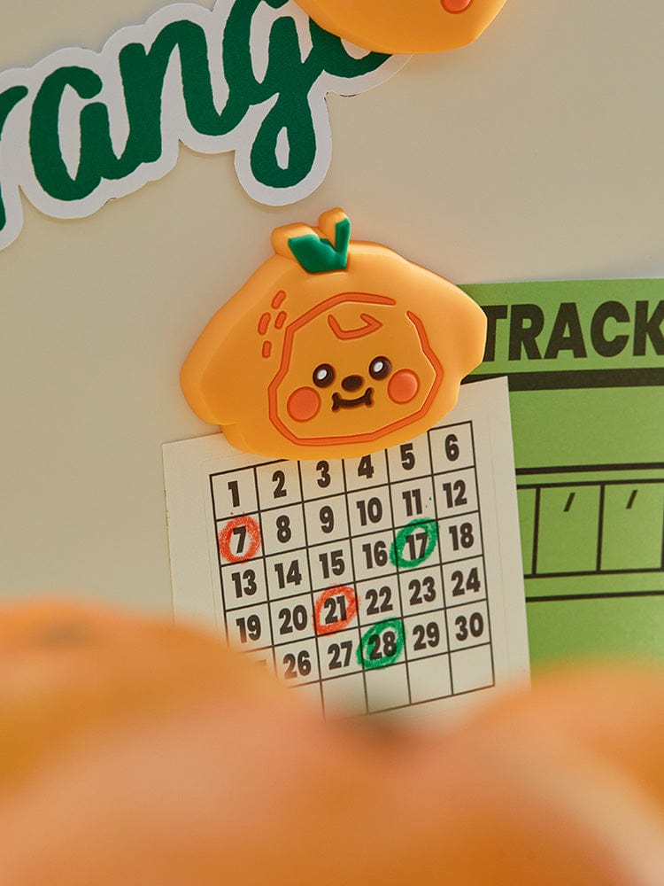BT21 CHIMMY BABY SILICONE MAGNET ORANGE PARTY
