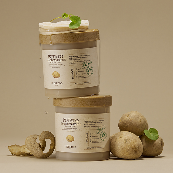 Skinfood ポテト マデカソサイド スージングパッド