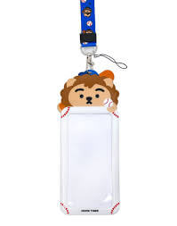 Muzik Tiger Lion Pvc Ticket Holder
