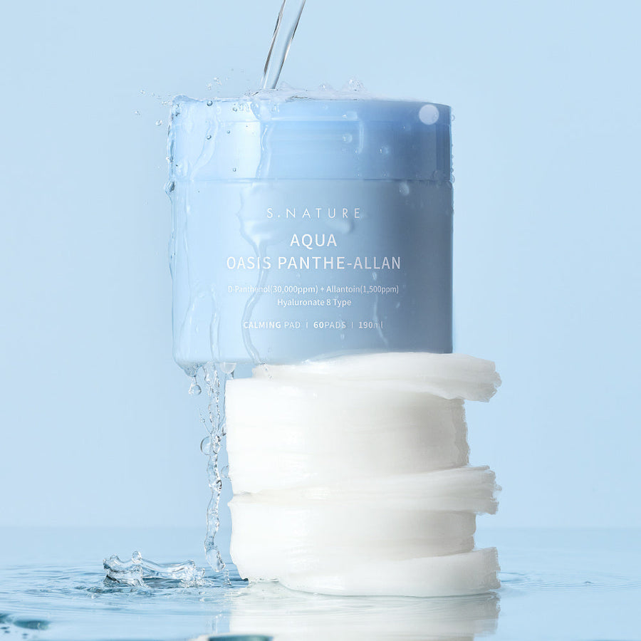 S.Nature アクアオアシス パンテアラン カーミングパッド 60枚 190ml