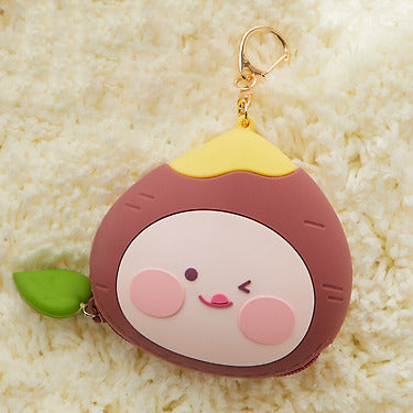 Kakao Friends - Siliconeportefeuille Apeach Coin Purse