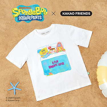 Kakao Friends - Spongebobxfriends Women T-Shirt Friends