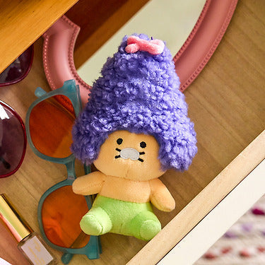 Kakao Friends - Purple Keychain Plush Chunsik