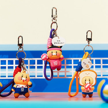 Kakao Friends - Xfriends Figurine Keychain (3 1) Chunsik