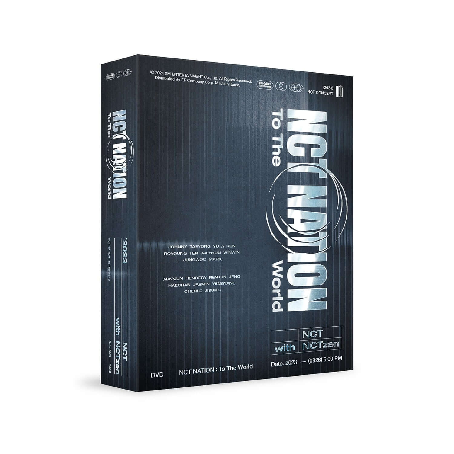 NCT - 2023 NCT CONCERT [NCT NATION : To The World in INCHEON DVD] ( ( 1) ) - Kpop Album - Kool Seoul Korean K-Beauty
