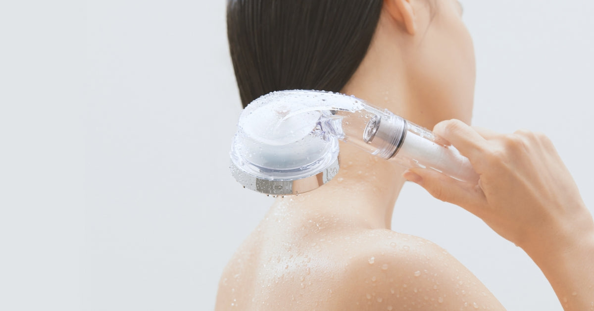 Revitalize Your Skin: Discover BodyLuv Korea’s Top Bodycare Essentials! - woman using shower tool