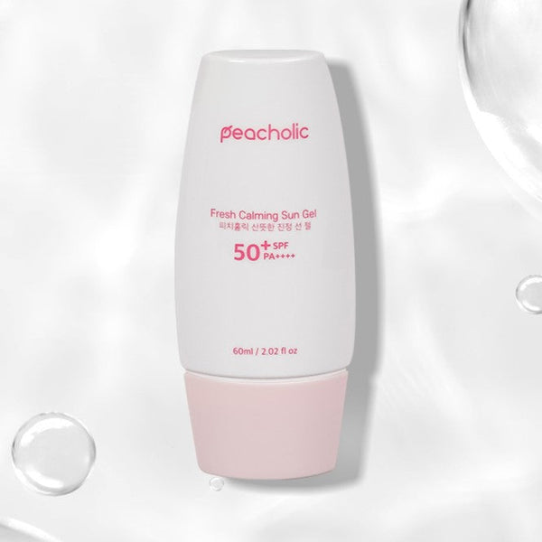 PEACHOLIC Fresh Calming Sun Gel 60ml - Kool Seoul Korean K-Beauty