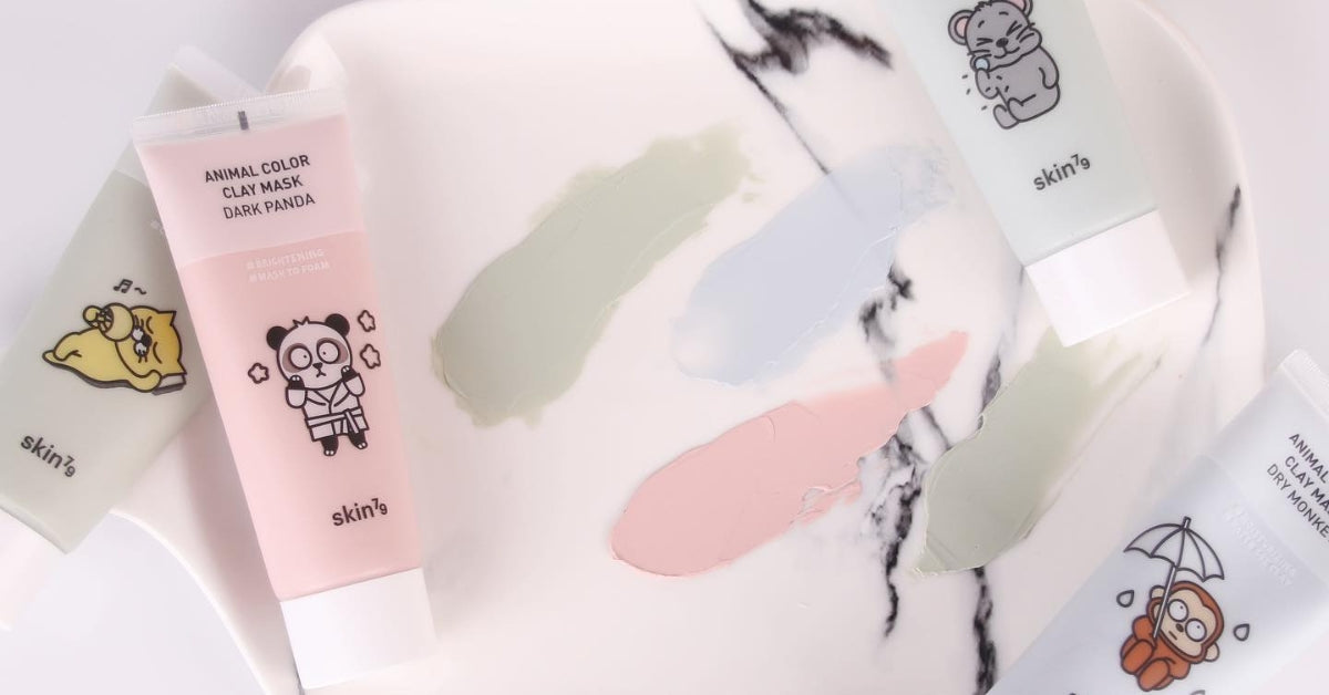 Reveal Your Best Skin Yet with SKIN79’s Revolutionary Skincare Products showcasing colorful clay masks.