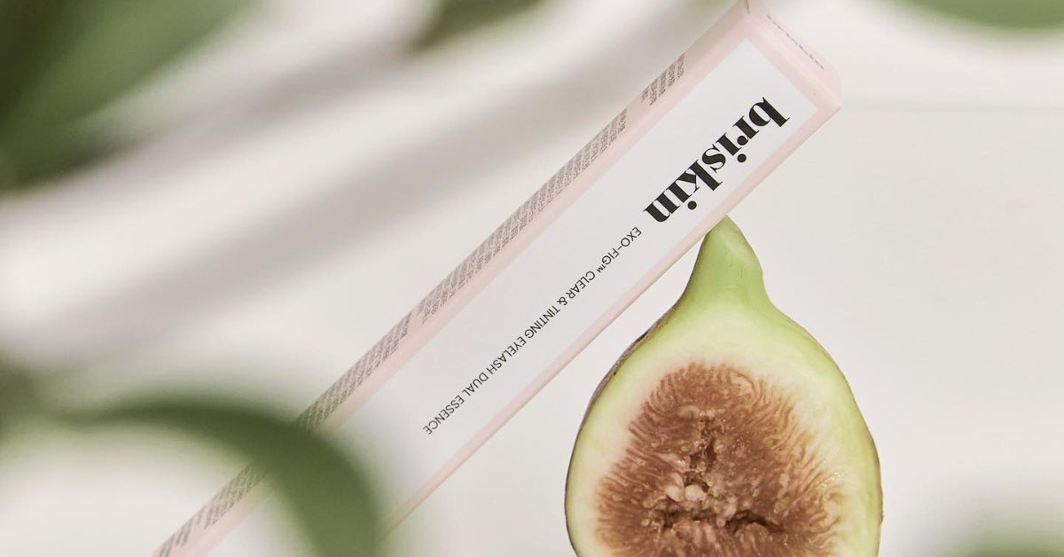 Briskin Bliss: Elevate Your Skincare Routine with Fun and Fabulous Results! skincare product with fig and leaves