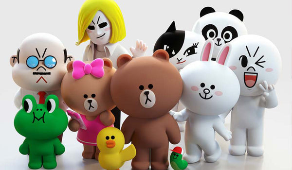 Discover the Playful World of LINE FRIENDS: Korean Accessories That Add a Touch of Fun to Your Life, featuring charming LINE FRIENDS characters.