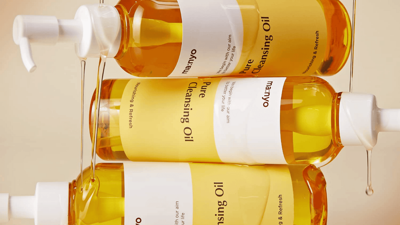 Unlocking the Secrets of MANYO: Natural and Effective Skincare featuring MANYO Pure Cleansing Oil bottles