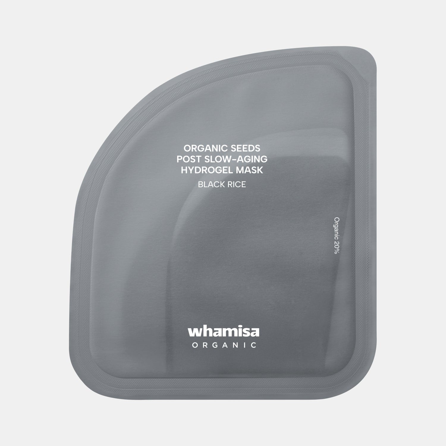 WHAMISA Organic Seeds Post Slow-Aging Hydrogel Mask Black Rice