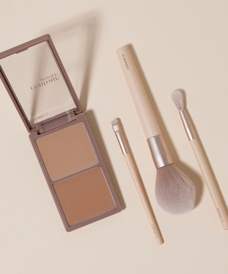 ETUDE Shadow Shading + Brush 3pcs Set