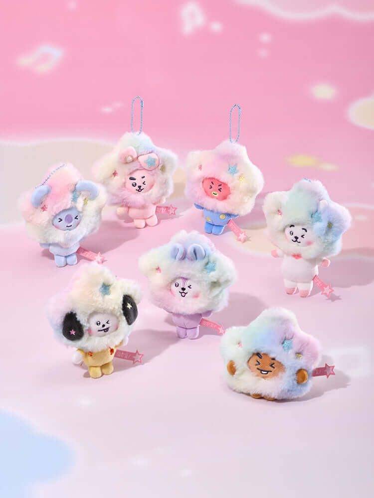BT21 PLUSH KEYRING BEYOND THE JOURNEY