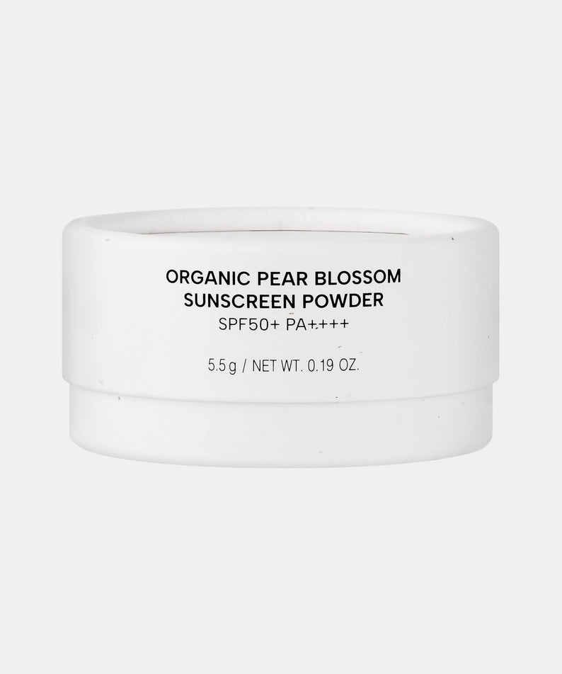WHAMISA Organic Pear Blossom Sunscreen Powder