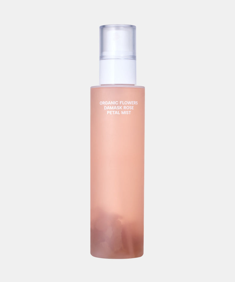 WHAMISA Organic Flowers Damask Rose Petal Mist