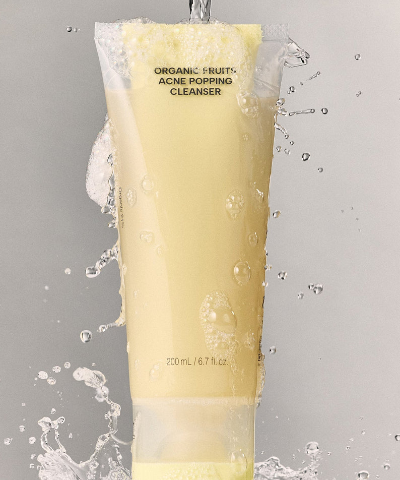 WHAMISA Organic Fruits Acne Popping Cleanser- Yuja