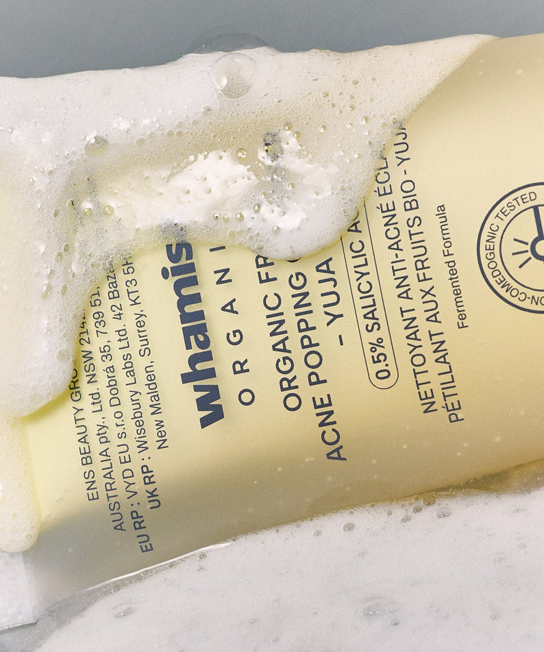 WHAMISA Organic Fruits Acne Popping Cleanser- Yuja