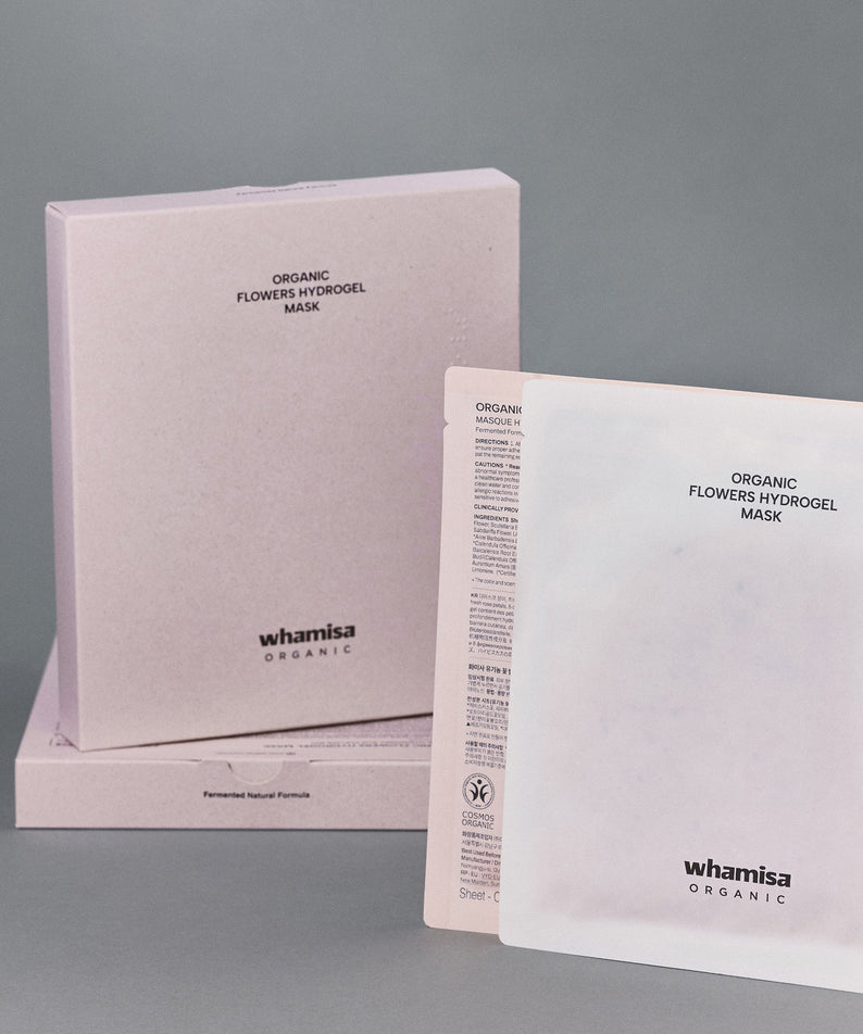 WHAMISA Organic Flowers Hydrogel Mask