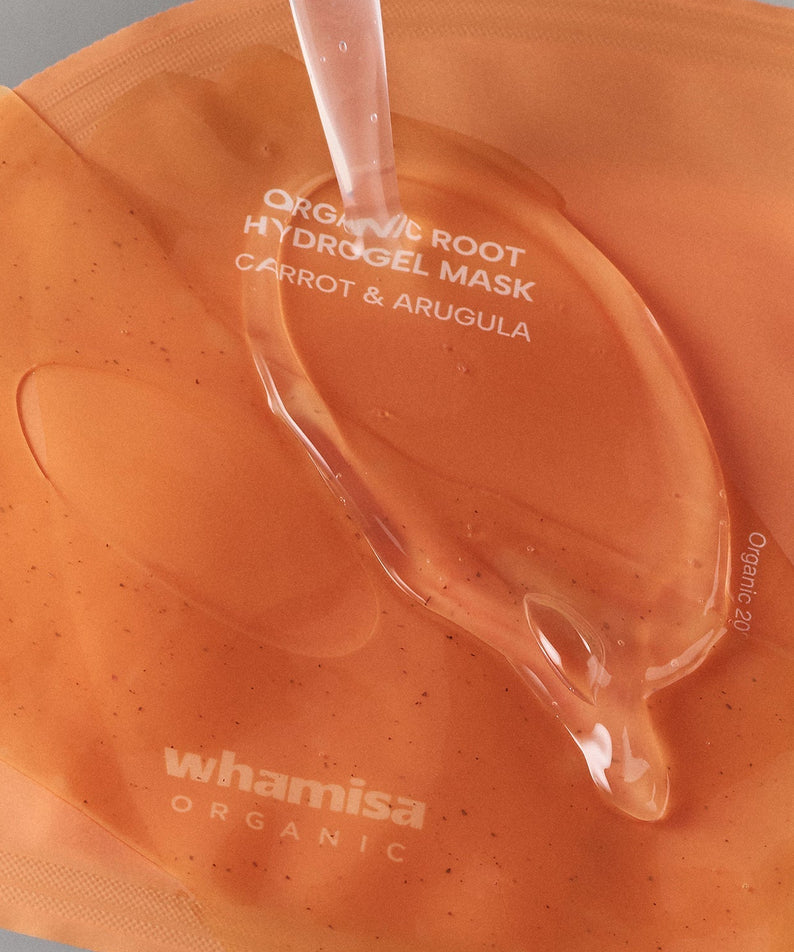 WHAMISA Organic Root Hydrogel Mask Carrot & Arugula