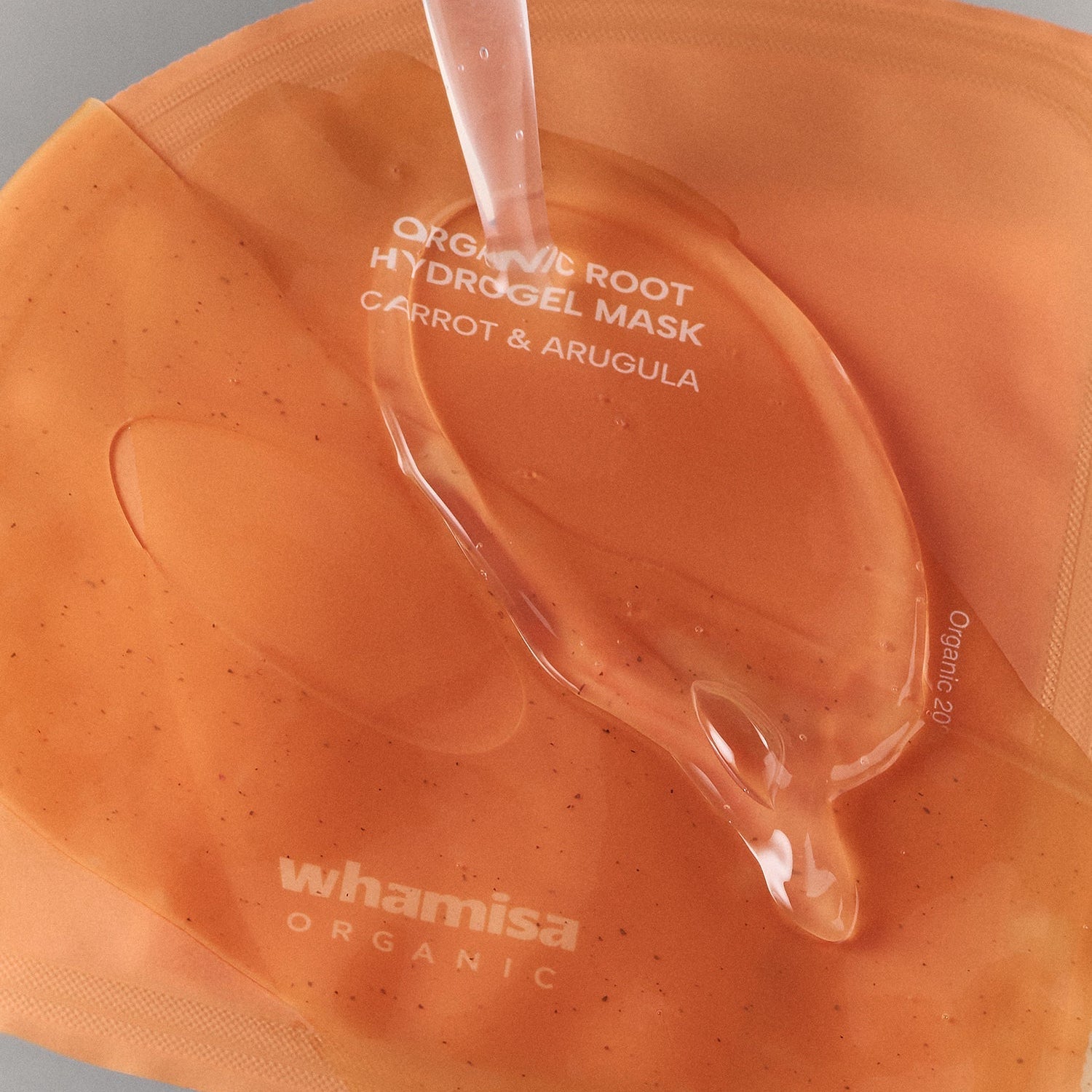 WHAMISA Organic Root Hydrogel Mask Carrot & Arugula