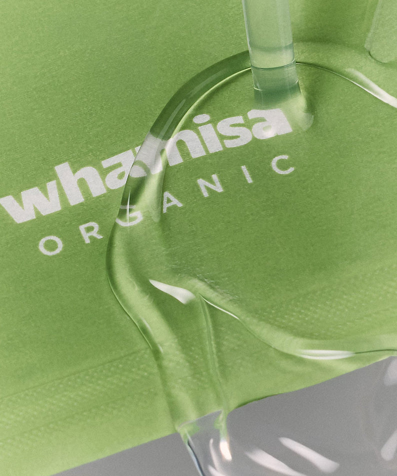 WHAMISA Organic Herb Vitality Restore Hydrogel Mask Matcha & Strawberry