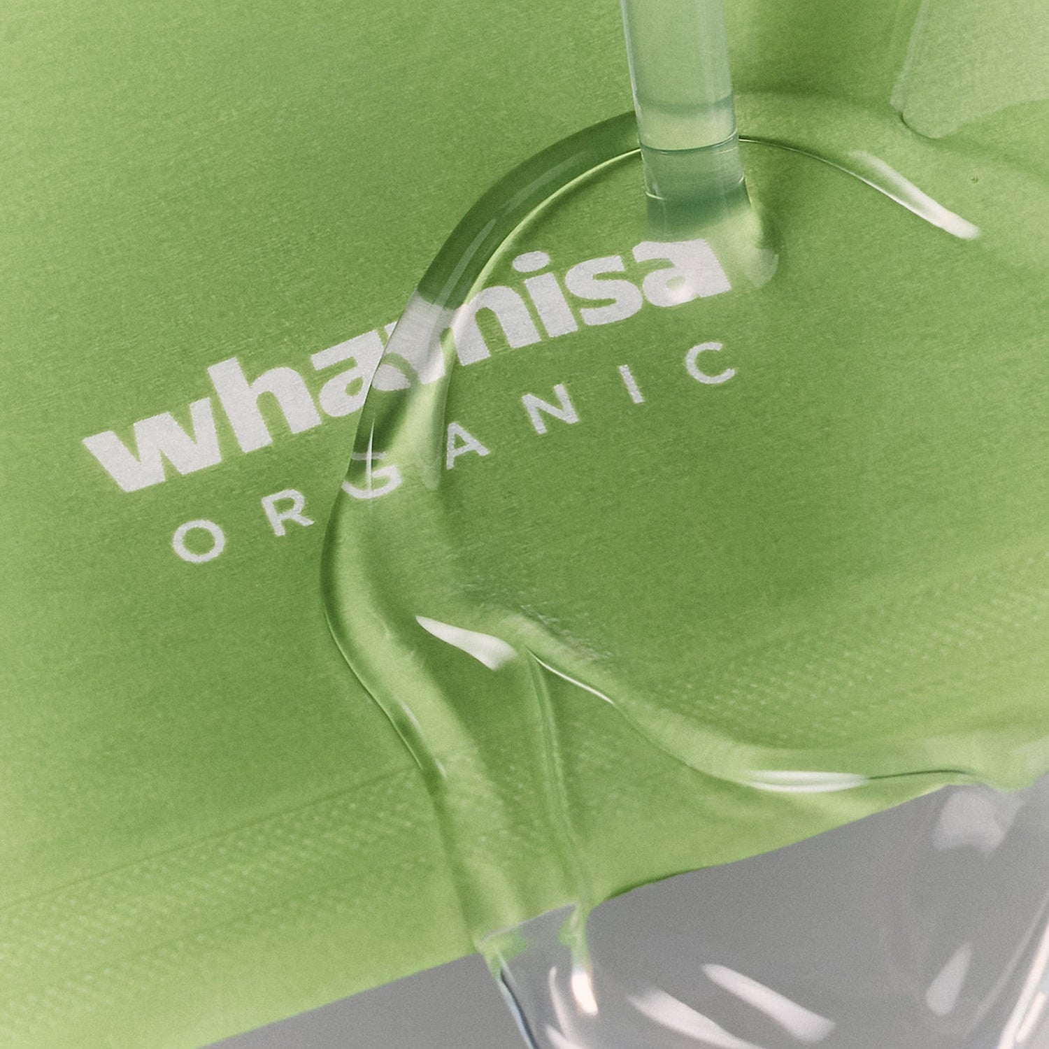 WHAMISA Organic Herb Vitality Restore Hydrogel Mask Matcha & Strawberry